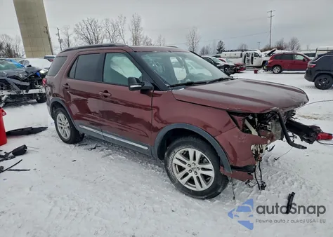 2018 Ford Explorer Xlt from USA, damaged, VIN 1FM5K8D86JGA23303